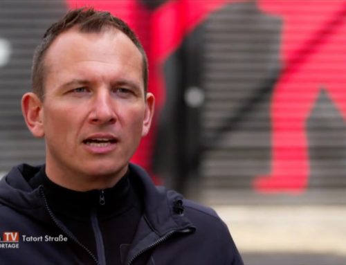 Our Krav Maga training at Spiegel TV