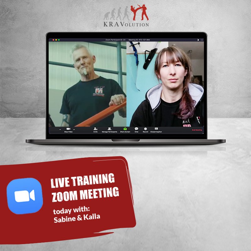 Zoom Training mit Kalla und Sabine